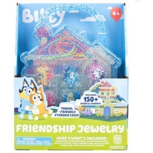 MOOSE Bluey Friendship Jewelry Set With Case - Picture 1 of 15